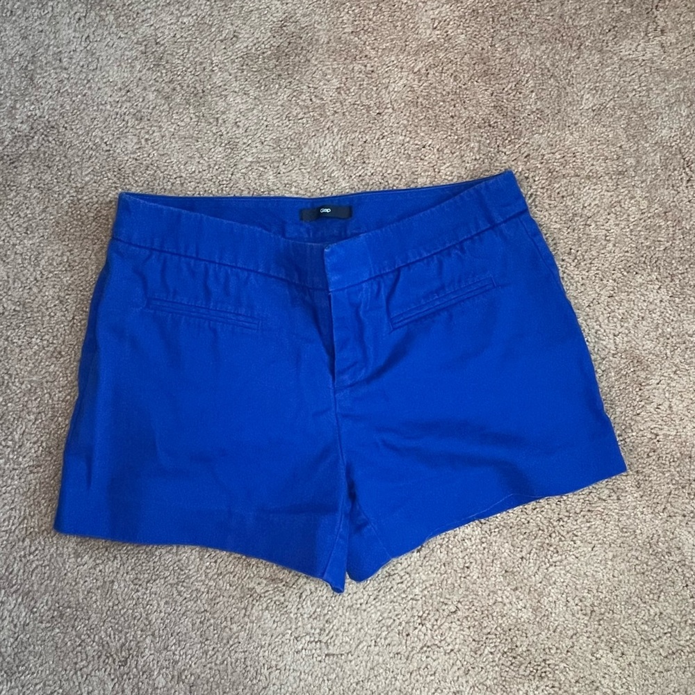 Gap shorts in cobalt blue